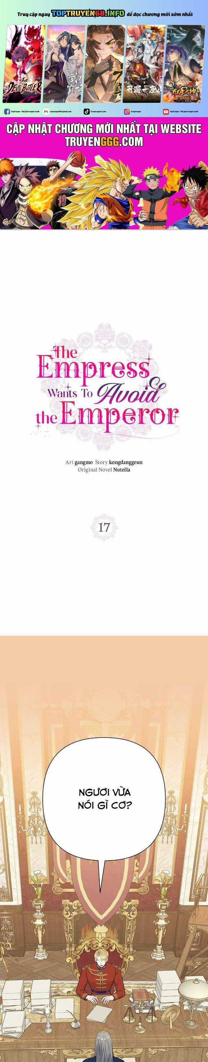 Tuy Là Hoàng Hậu, Nhưng Tôi Muốn Né Hoàng Đế Chapter 17 trang 0