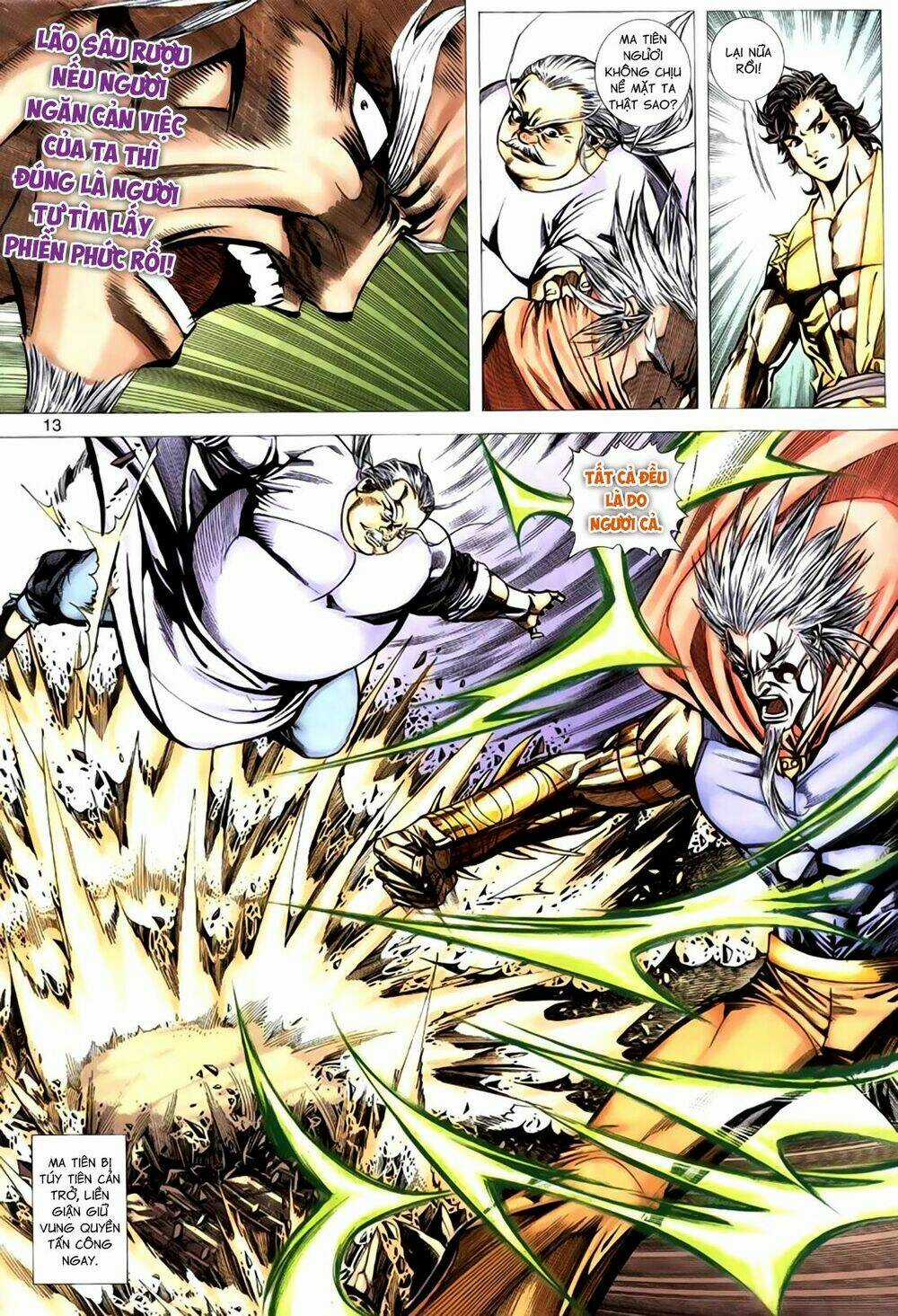 Túy Quyền Tiền Truyện Chapter 15 trang 11