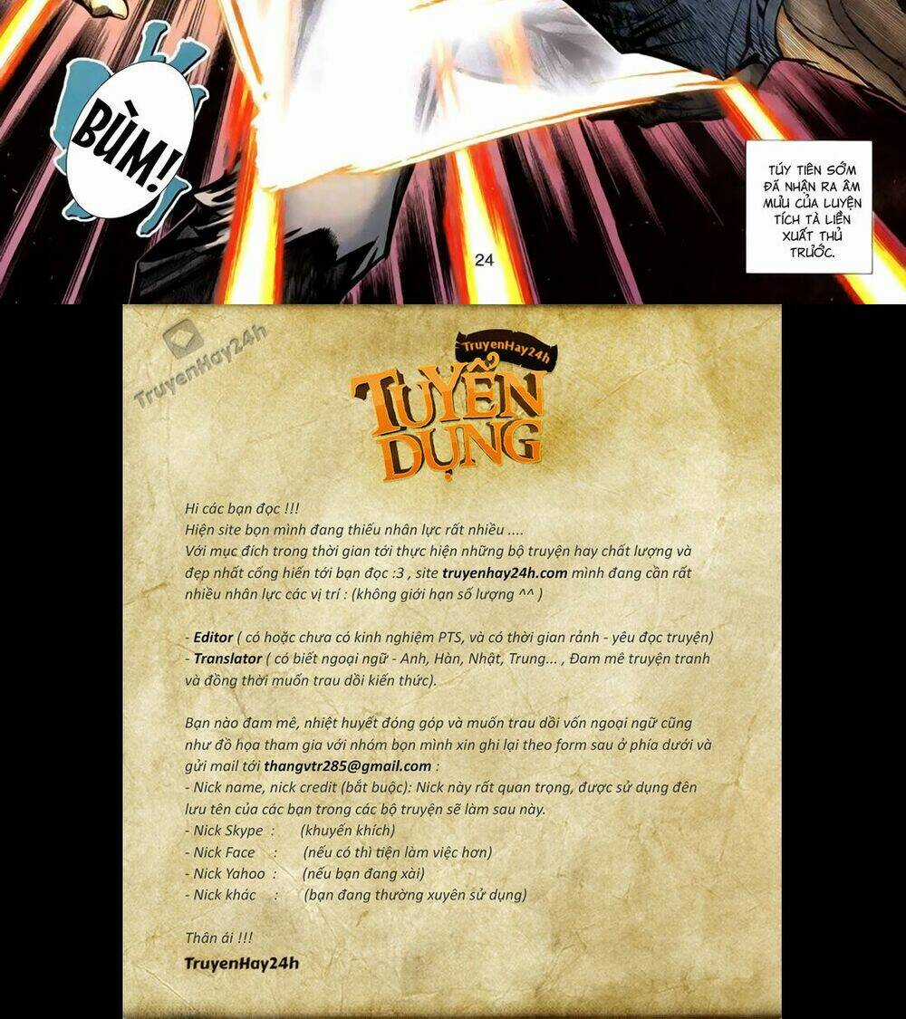 Túy Quyền Tiền Truyện Chapter 16 trang 24