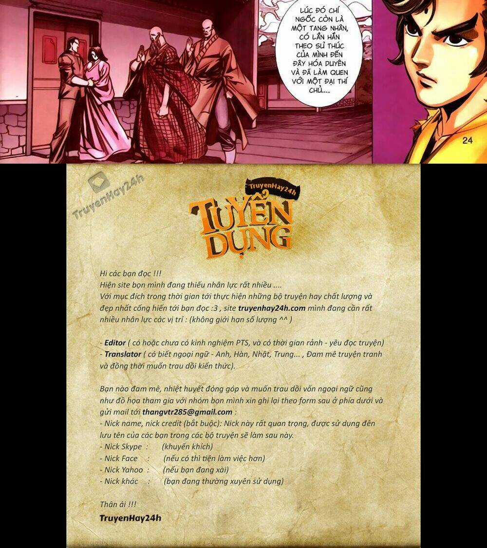 Túy Quyền Tiền Truyện Chapter 20 trang 24