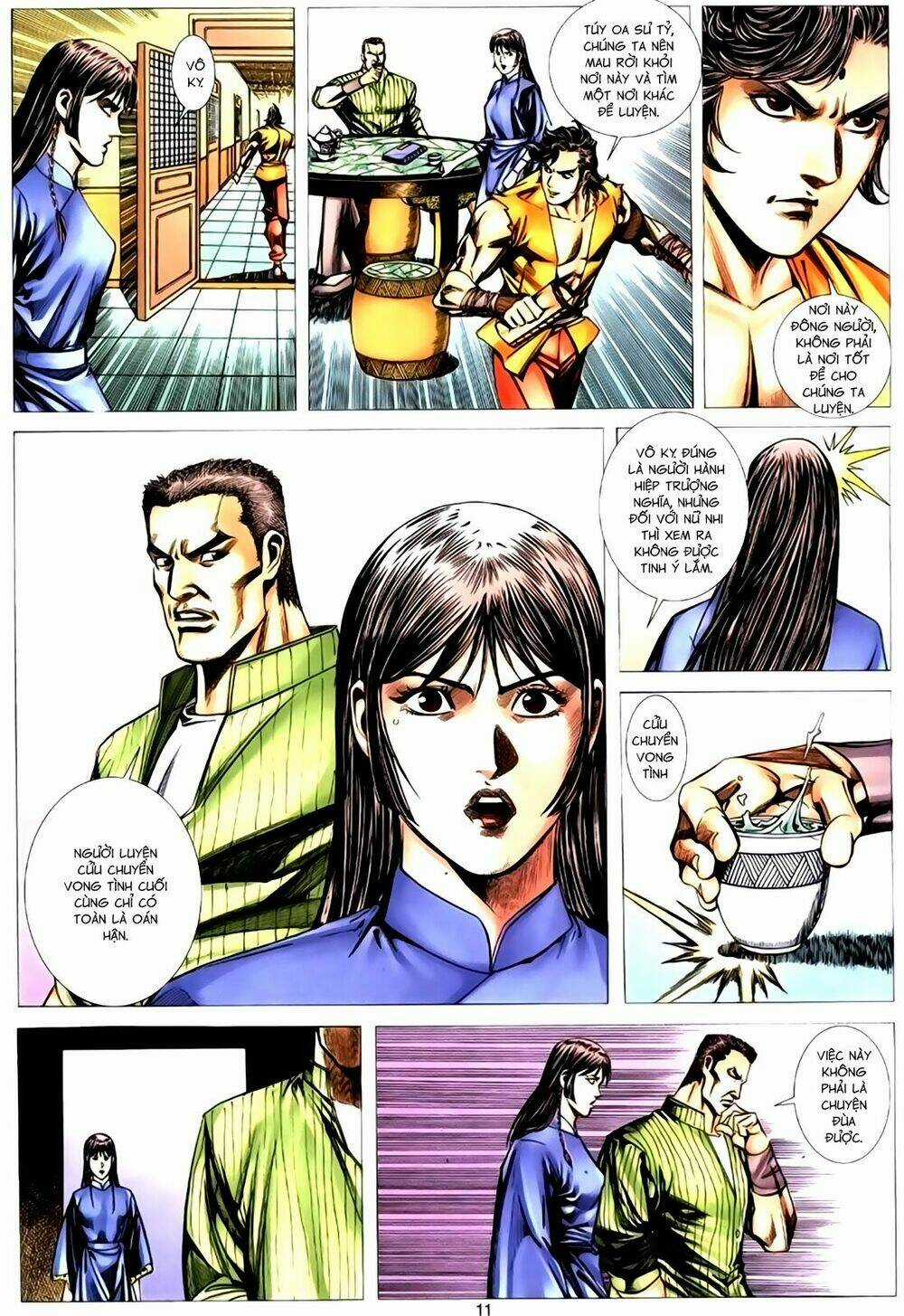 Túy Quyền Tiền Truyện Chapter 21 trang 10