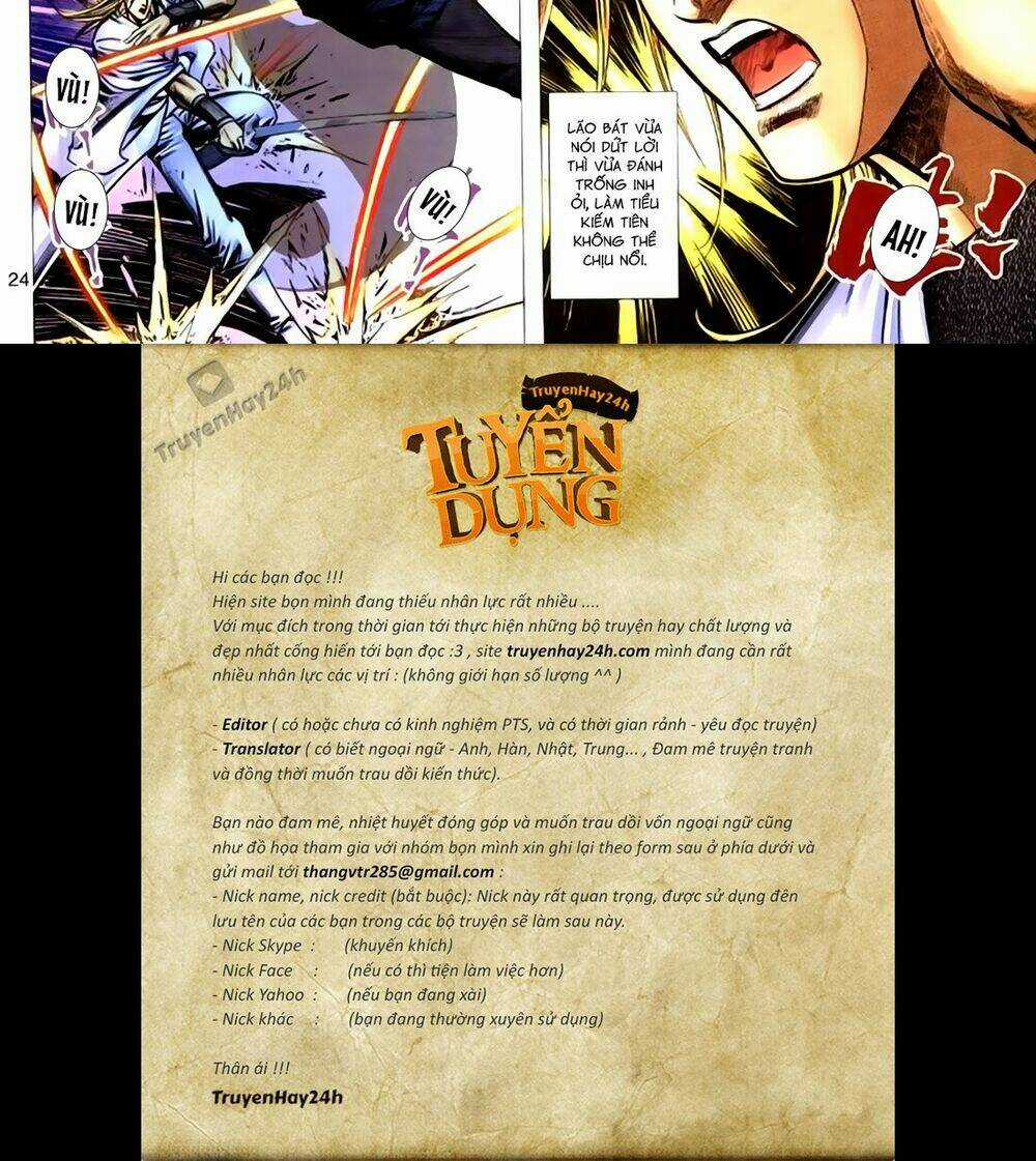 Túy Quyền Tiền Truyện Chapter 21 trang 24