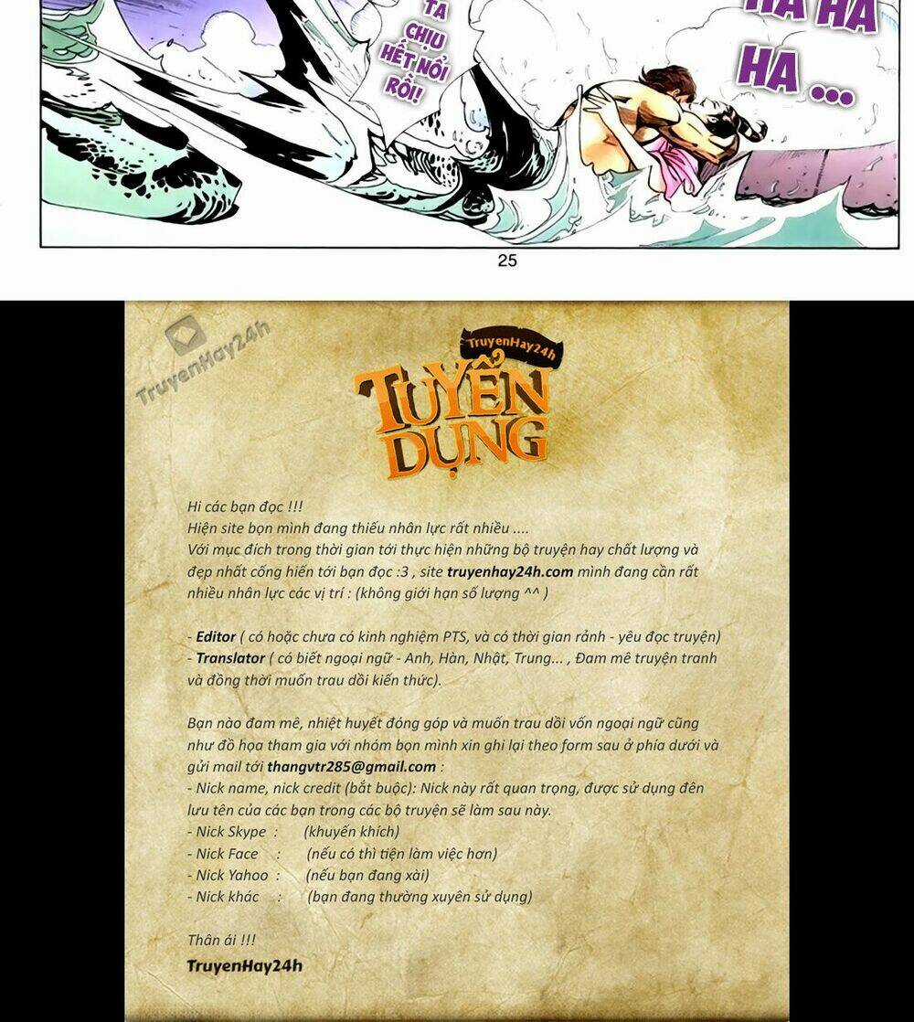Túy Quyền Tiền Truyện Chapter 25 trang 25
