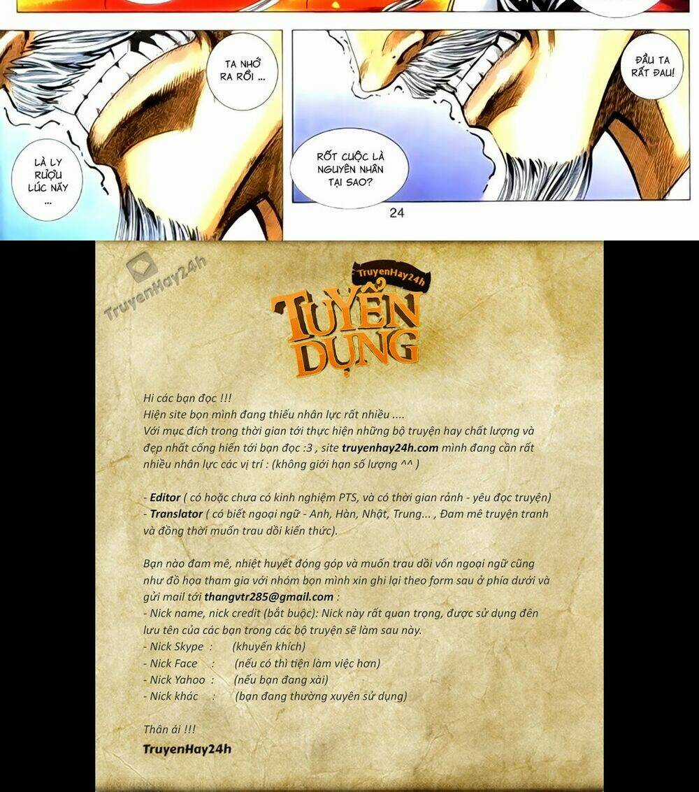 Túy Quyền Tiền Truyện Chapter 34 trang 24