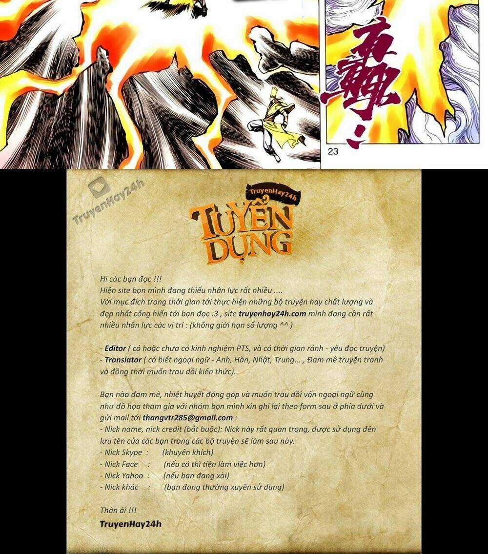 Túy Quyền Tiền Truyện Chapter 35 trang 23