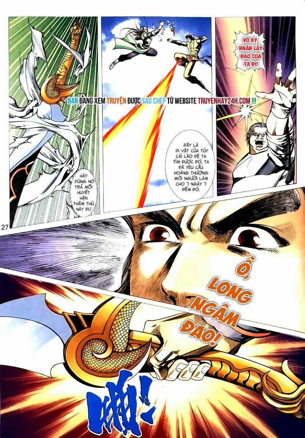 Túy Quyền Tiền Truyện Chapter 36 trang 27