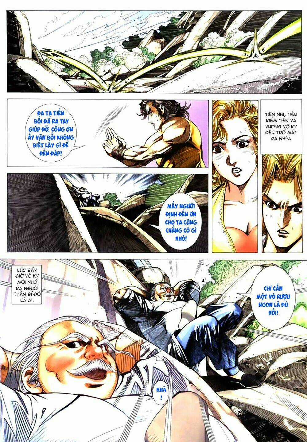 Túy Quyền Tiền Truyện Chapter 7 trang 11