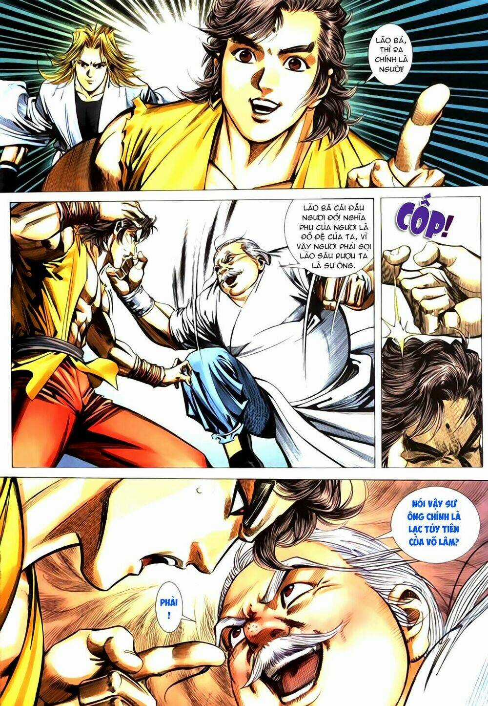 Túy Quyền Tiền Truyện Chapter 7 trang 12