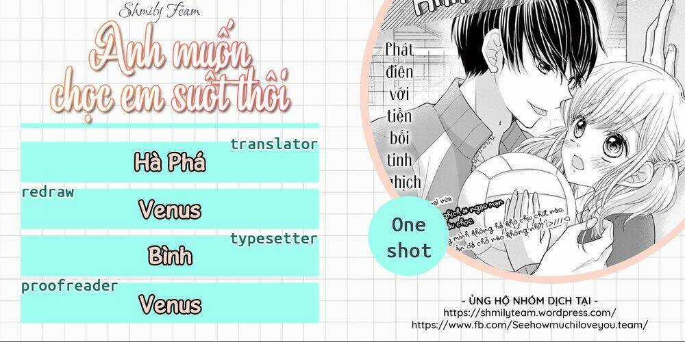 Tuyển tập Oneshot Chapter 31 trang 1