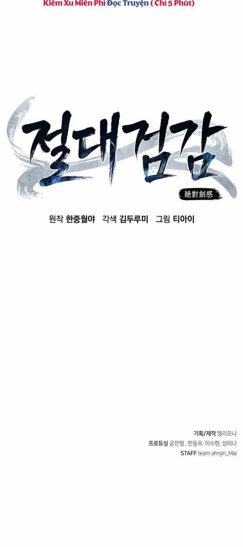 Tuyệt Đối Kiếm Cảm Chapter 1 trang 155