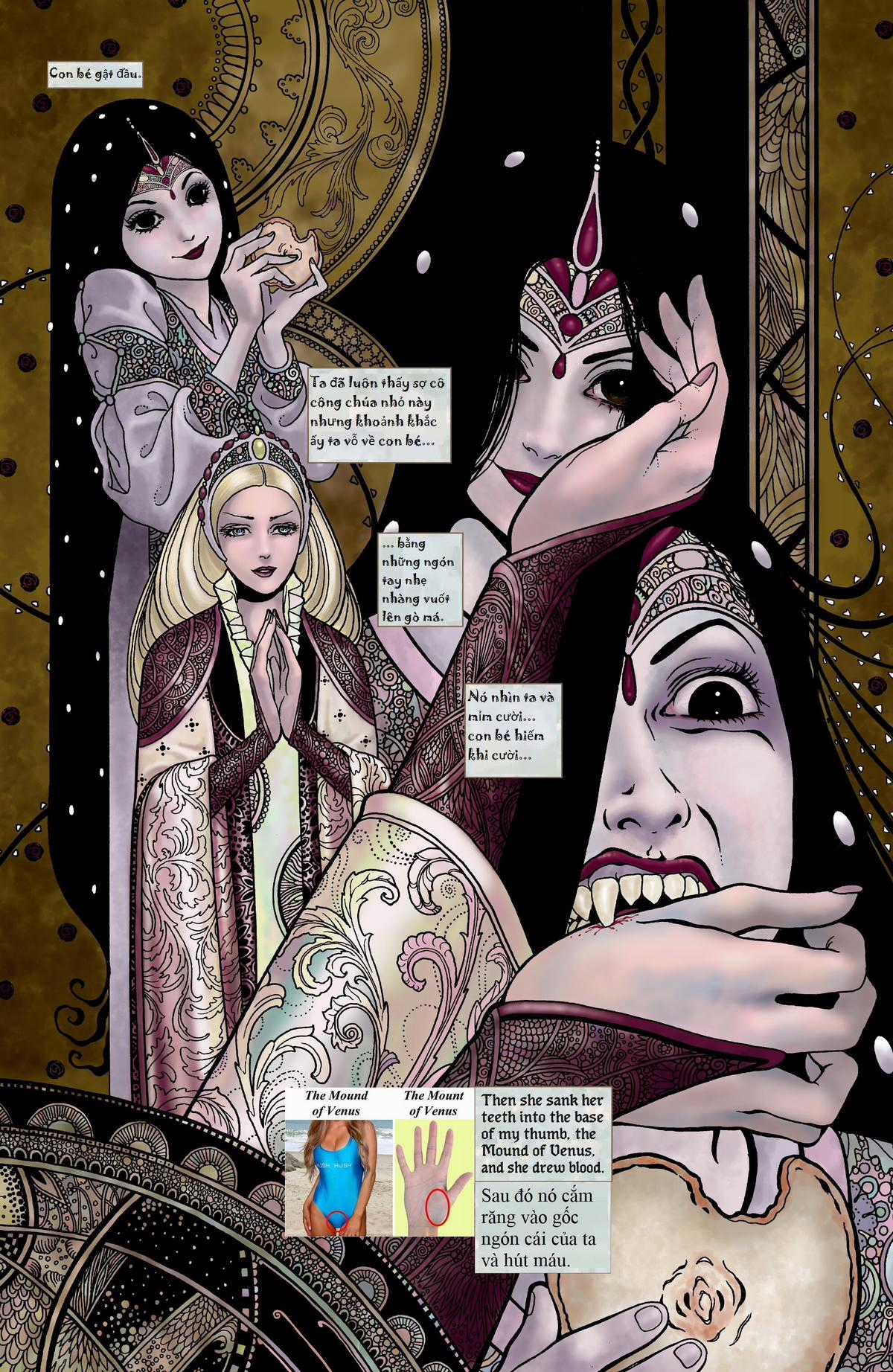 Tuyết, gương, những quả táo Chapter 1 trang 11