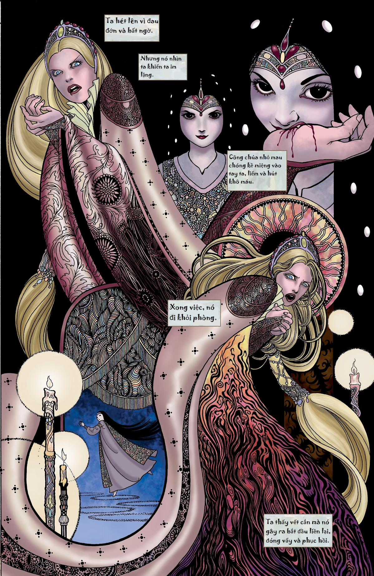 Tuyết, gương, những quả táo Chapter 1 trang 12