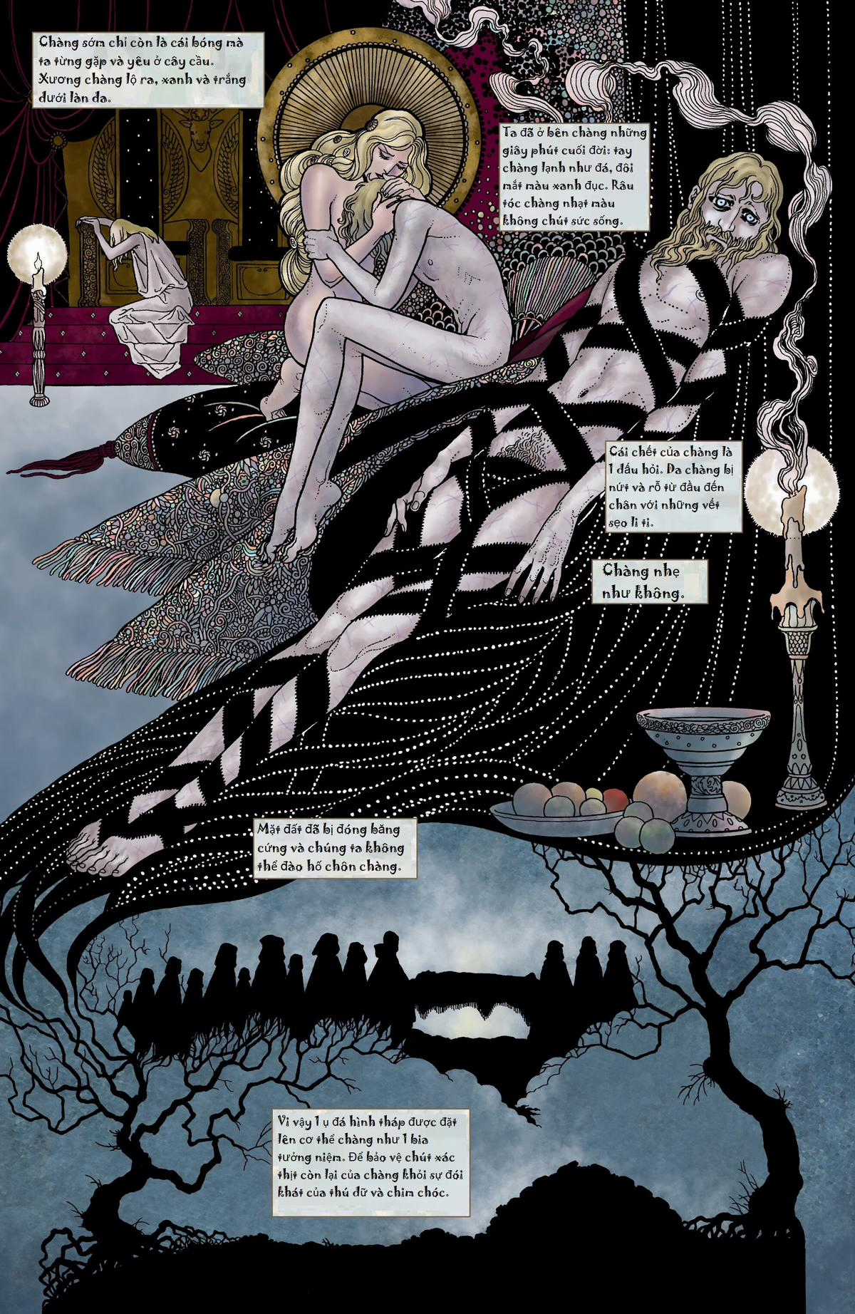 Tuyết, gương, những quả táo Chapter 1 trang 15