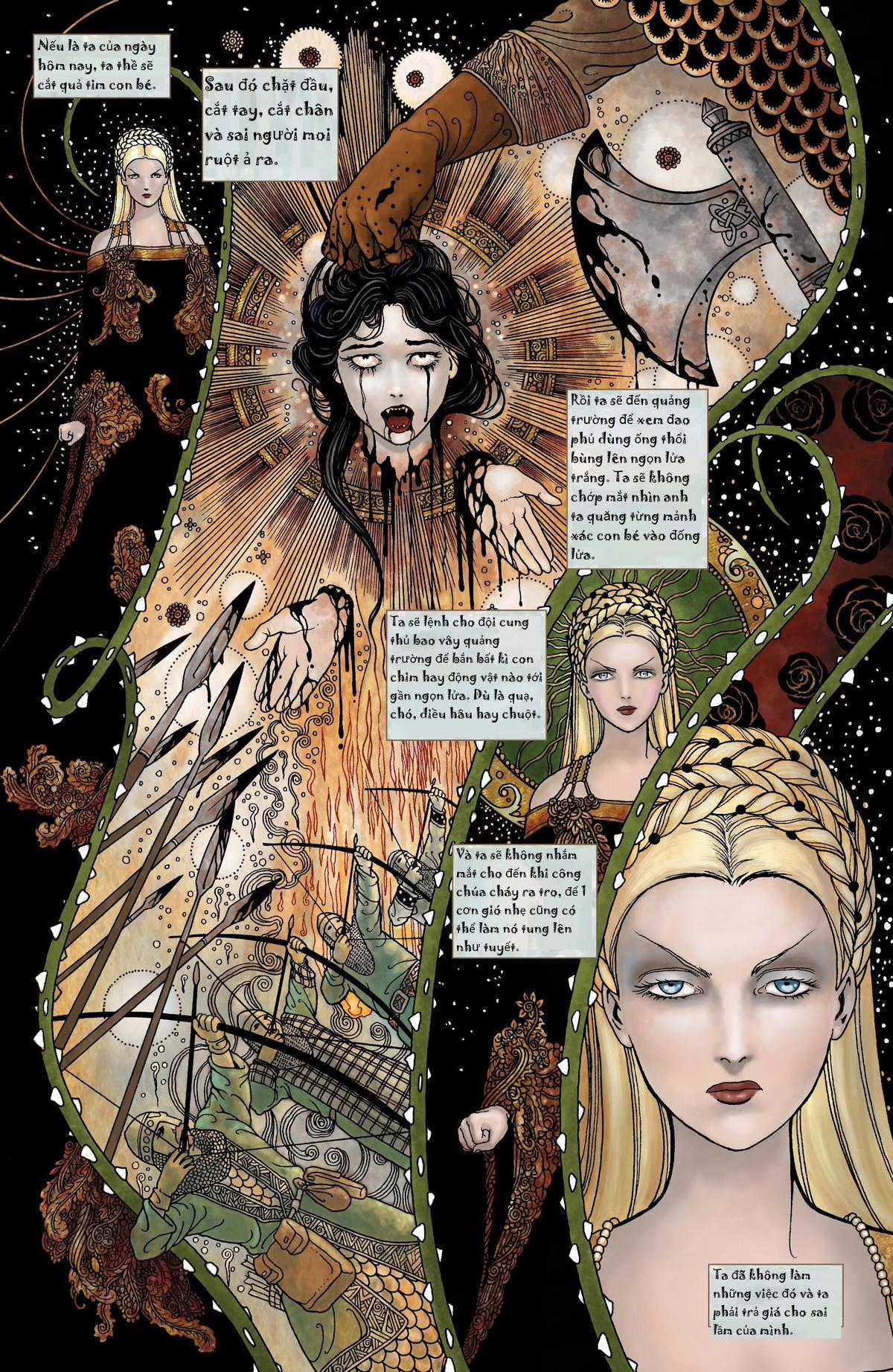 Tuyết, gương, những quả táo Chapter 1 trang 17