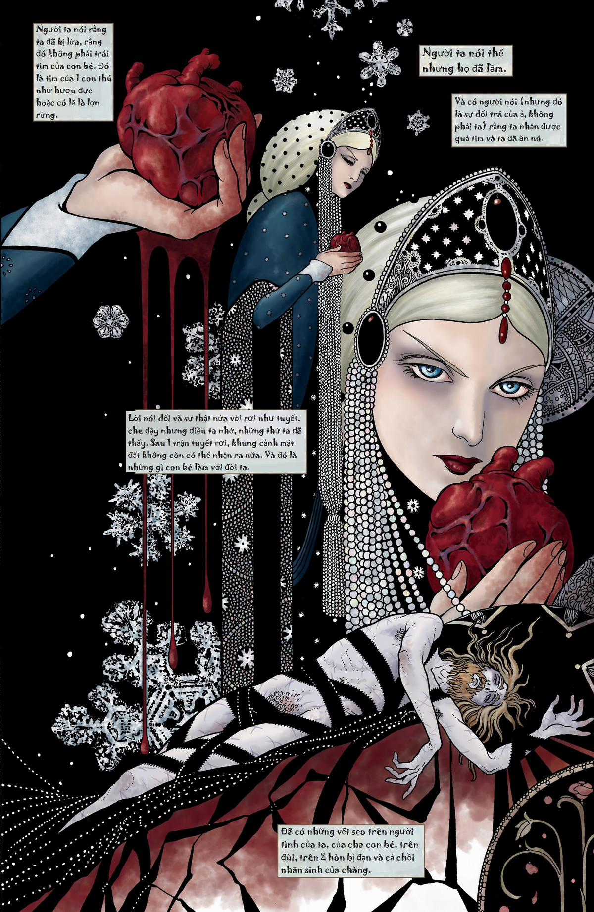 Tuyết, gương, những quả táo Chapter 1 trang 18