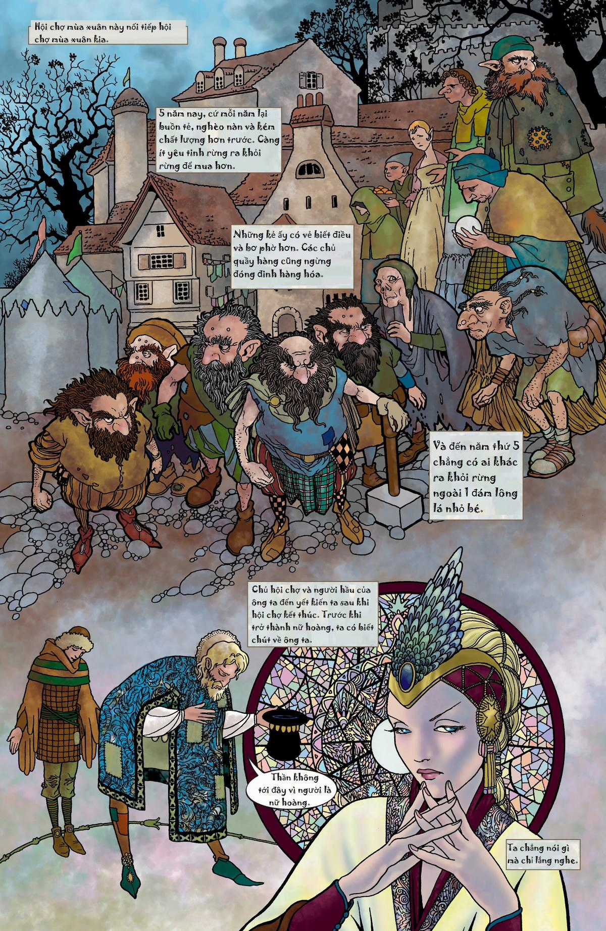 Tuyết, gương, những quả táo Chapter 1 trang 24