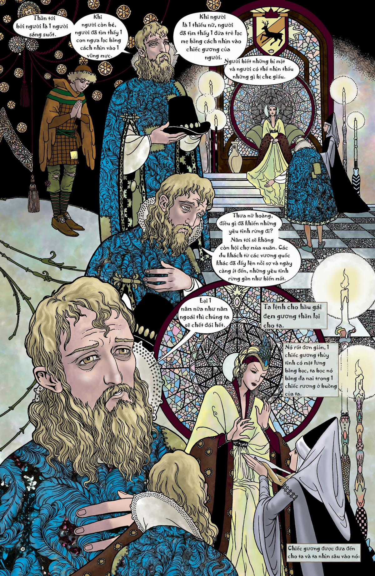 Tuyết, gương, những quả táo Chapter 1 trang 25