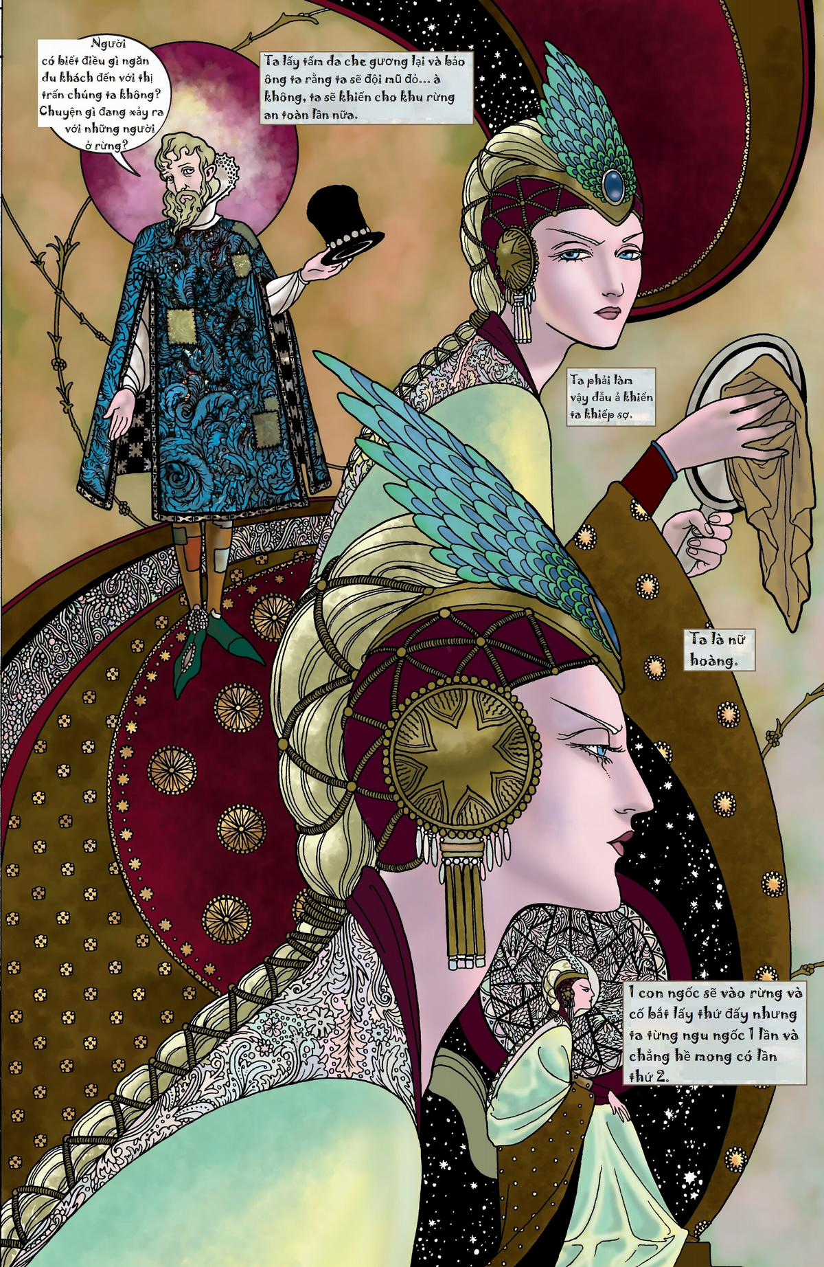 Tuyết, gương, những quả táo Chapter 1 trang 30