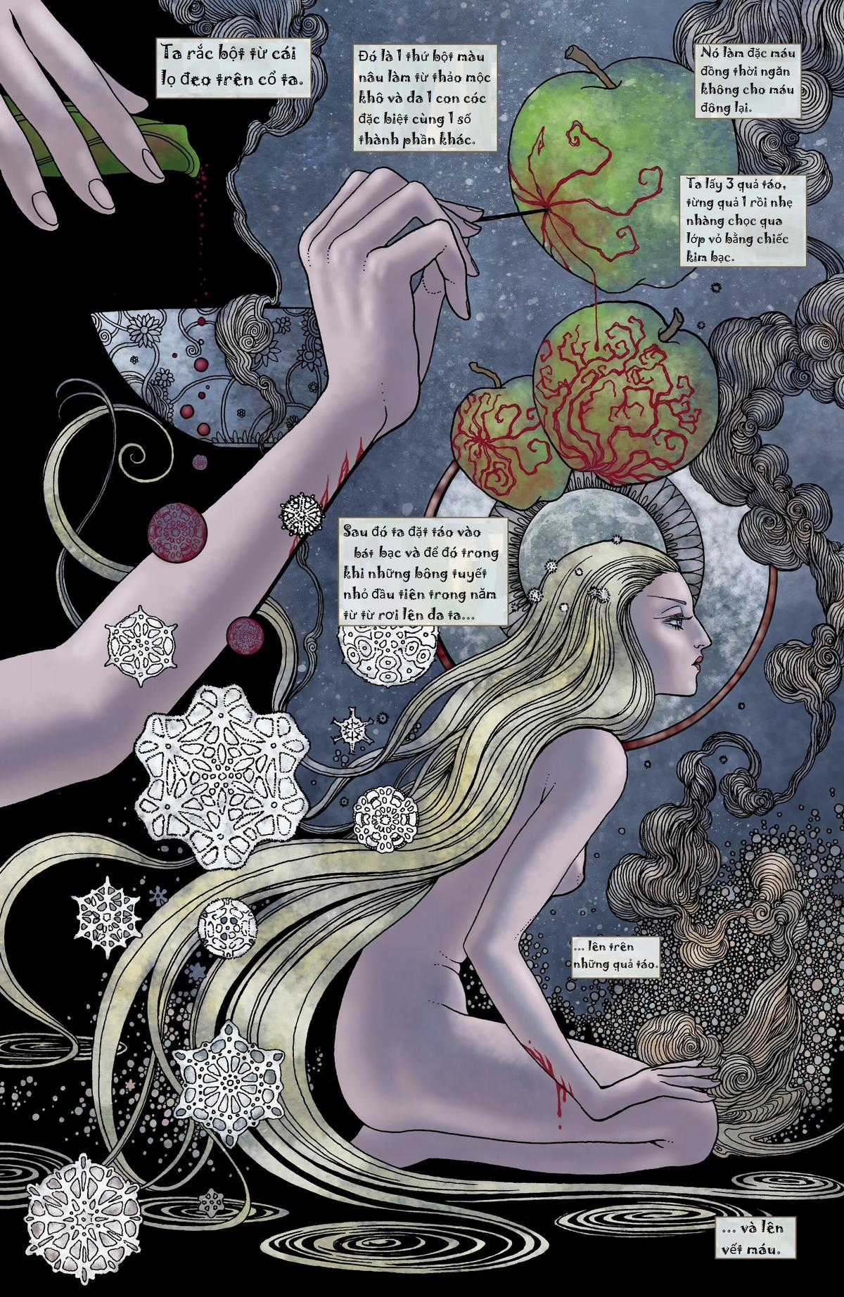 Tuyết, gương, những quả táo Chapter 1 trang 33