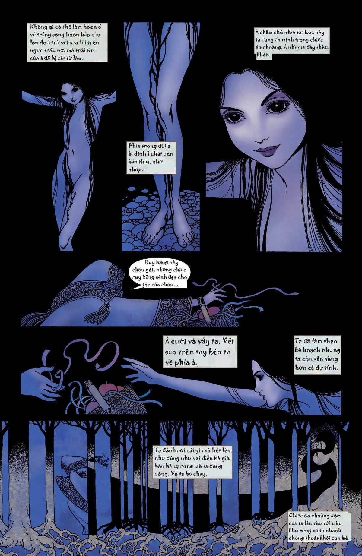 Tuyết, gương, những quả táo Chapter 1 trang 36