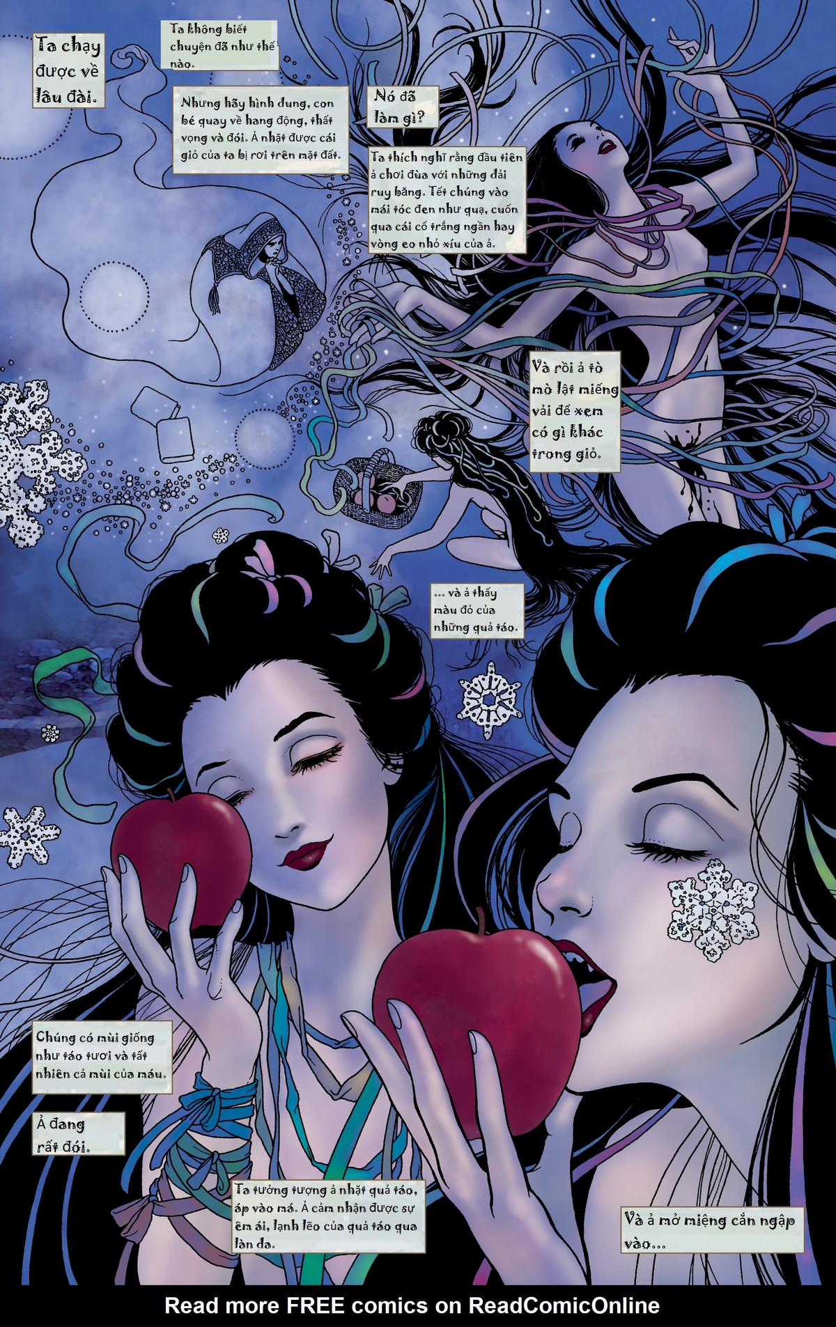 Tuyết, gương, những quả táo Chapter 1 trang 37