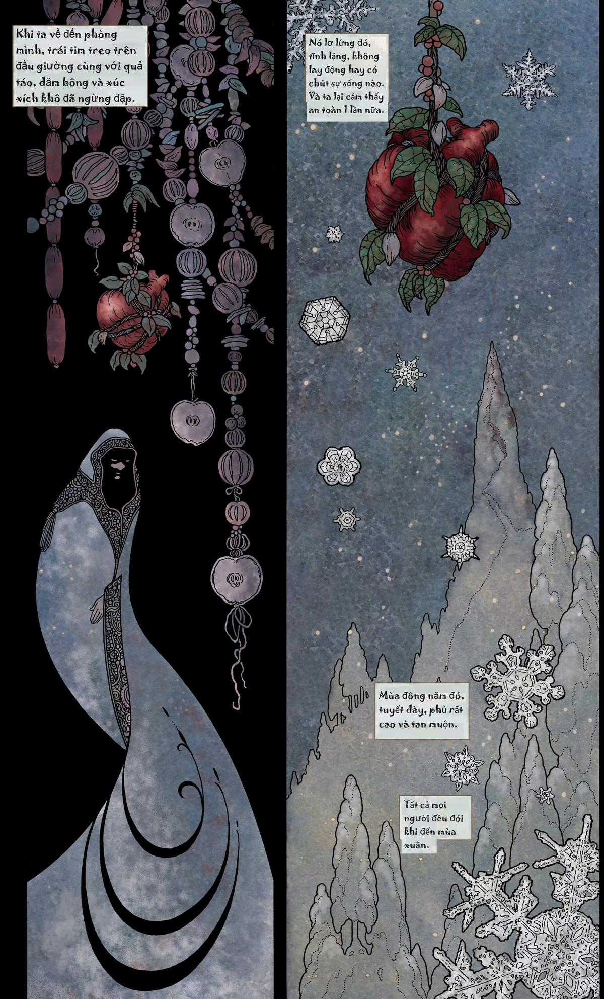 Tuyết, gương, những quả táo Chapter 1 trang 38