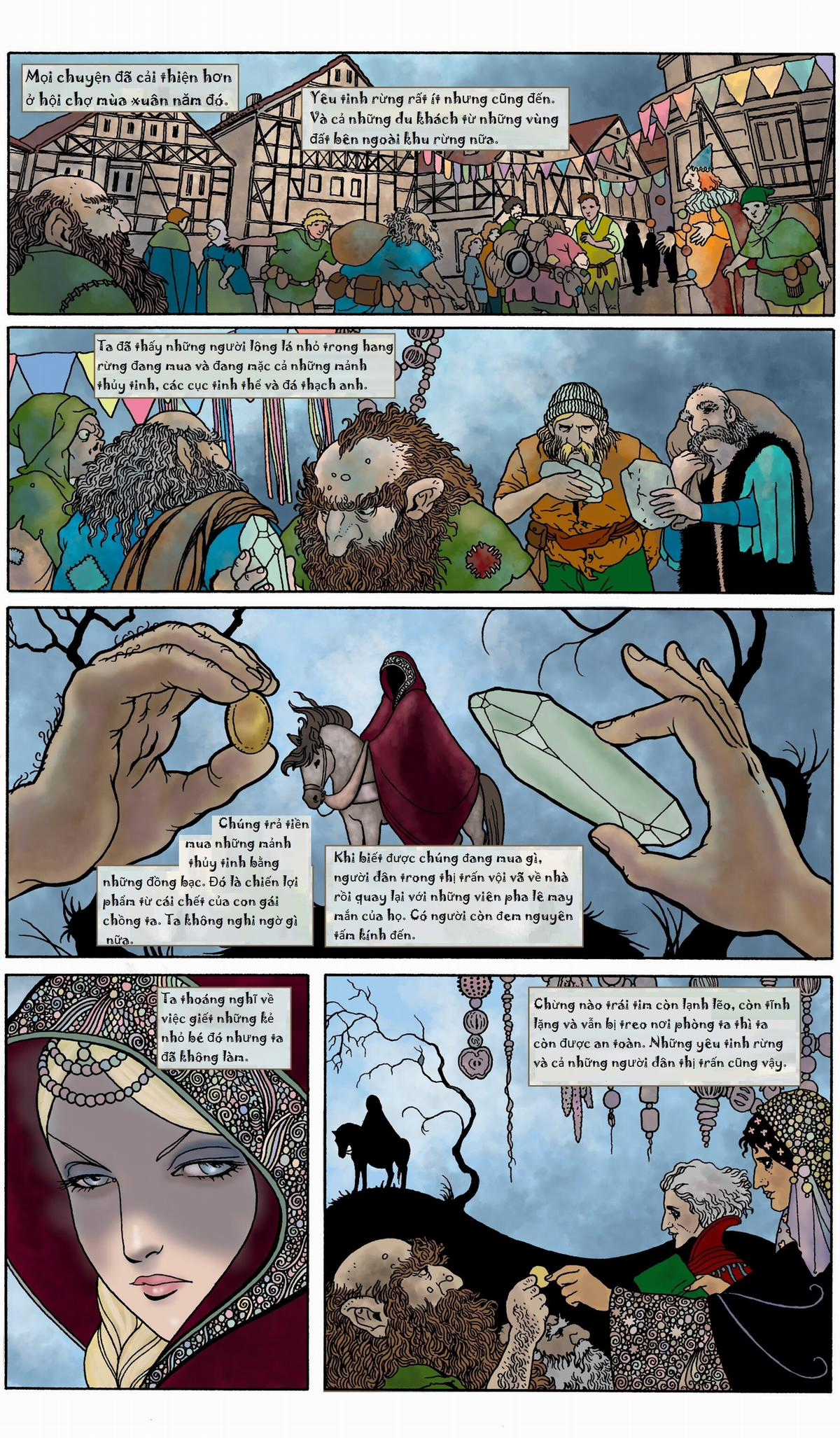 Tuyết, gương, những quả táo Chapter 1 trang 39