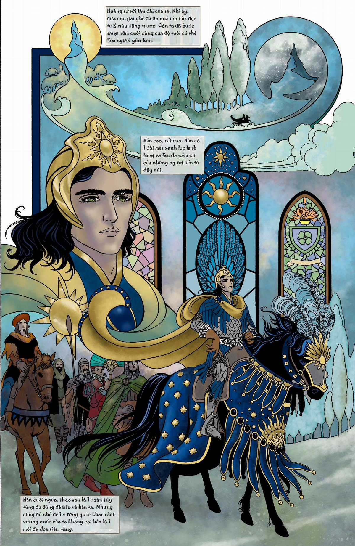 Tuyết, gương, những quả táo Chapter 1 trang 40