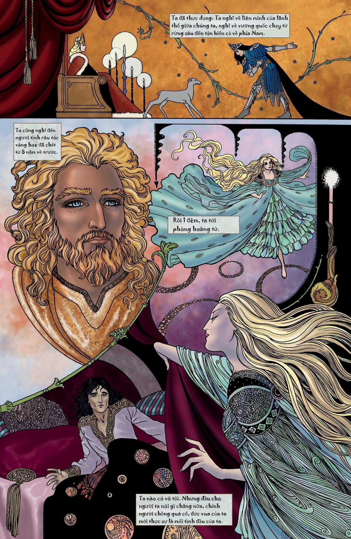 Tuyết, gương, những quả táo Chapter 1 trang 41