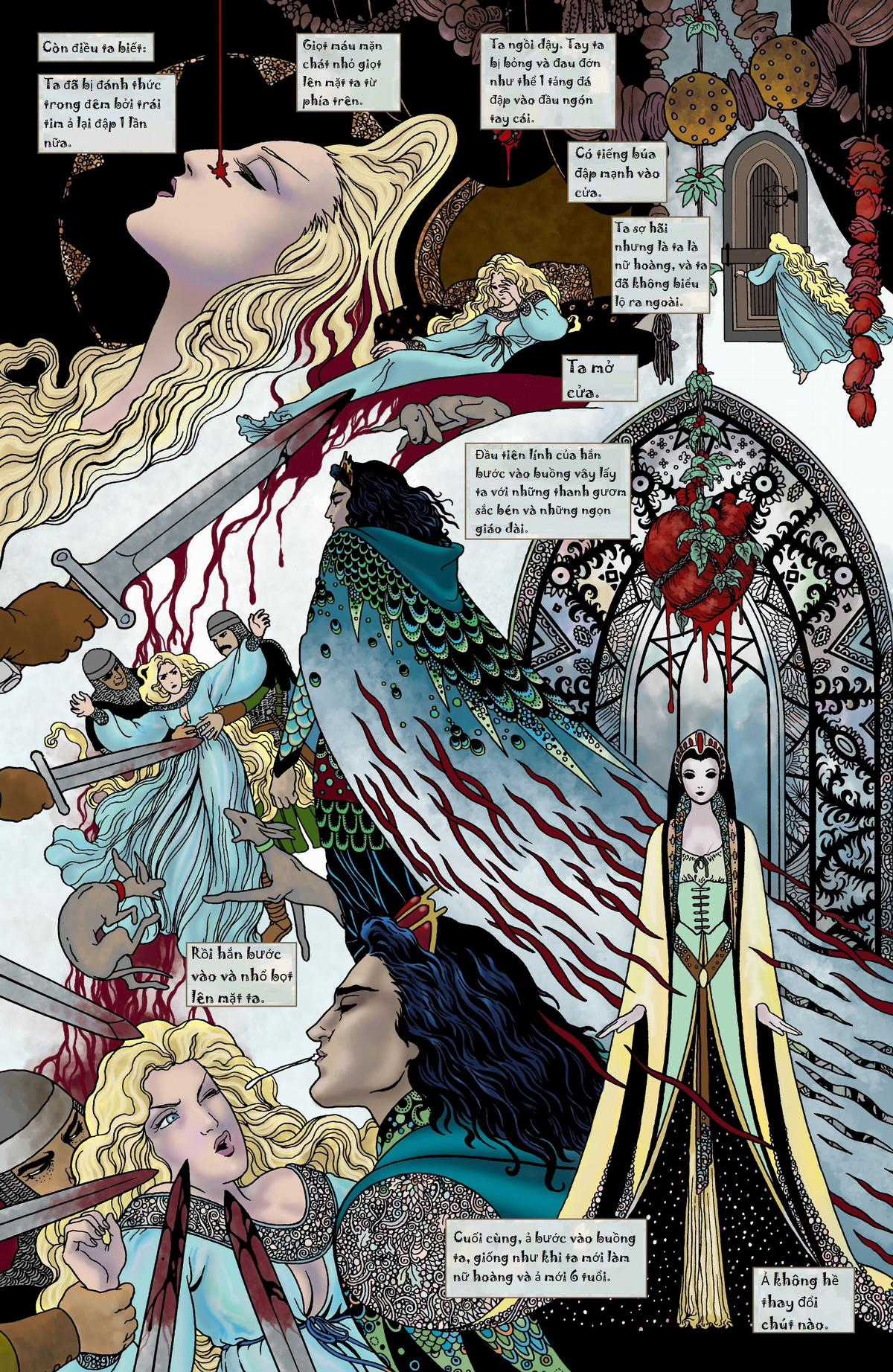 Tuyết, gương, những quả táo Chapter 1 trang 46