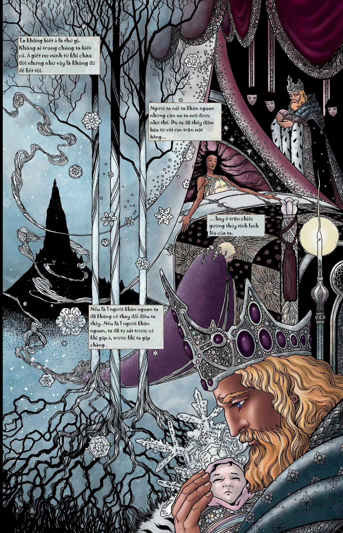 Tuyết, gương, những quả táo Chapter 1 trang 5