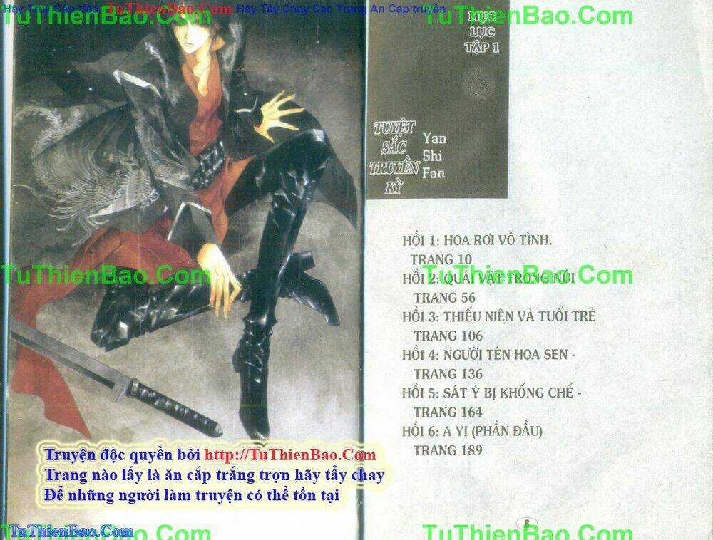 Tuyệt sắc truyền kỳ Chapter 1 trang 3