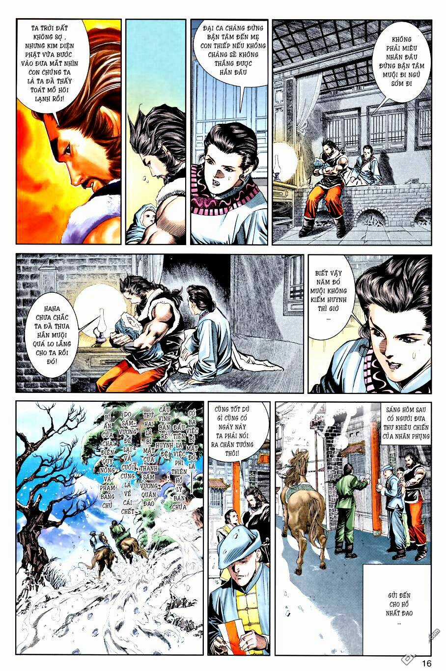 Tuyết Sơn Phi Hồ Liệt Truyện Chapter 1 trang 15