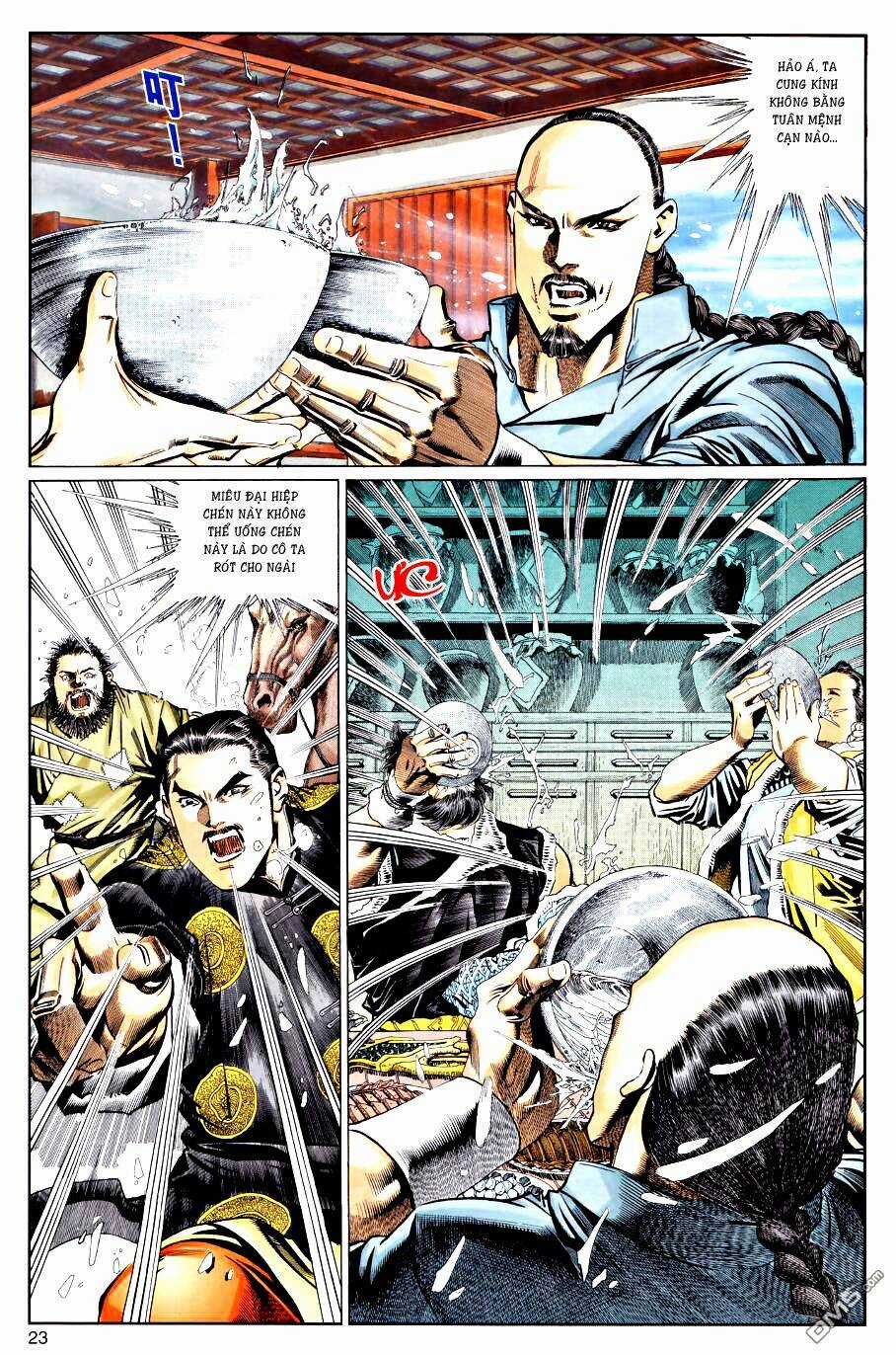 Tuyết Sơn Phi Hồ Liệt Truyện Chapter 1 trang 22