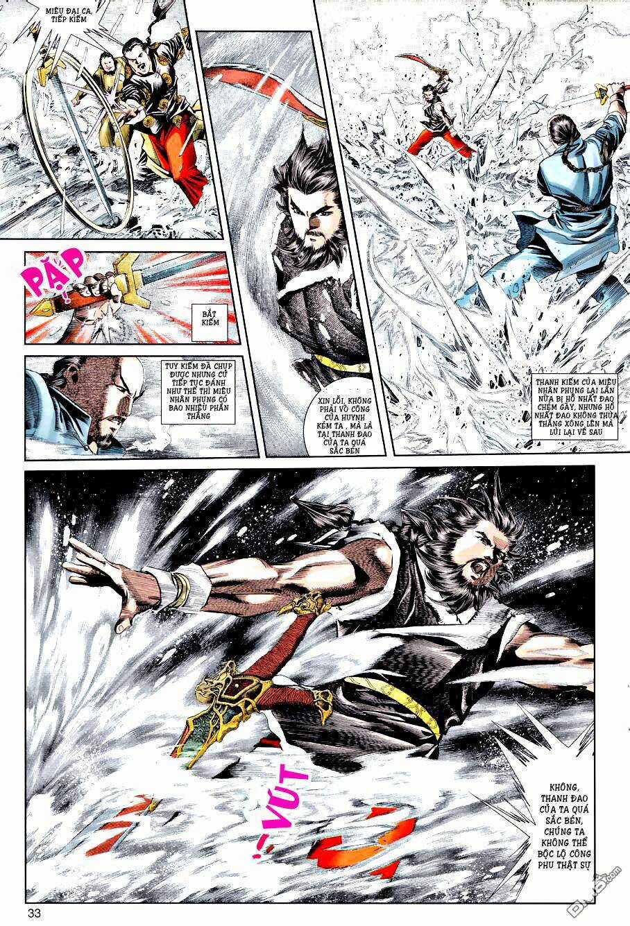 Tuyết Sơn Phi Hồ Liệt Truyện Chapter 1 trang 32