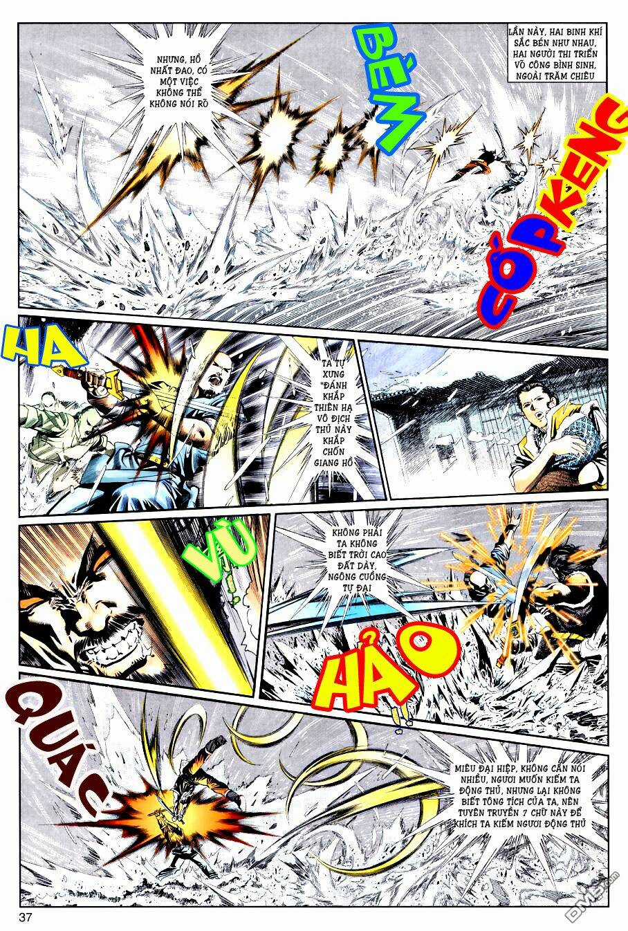 Tuyết Sơn Phi Hồ Liệt Truyện Chapter 1 trang 36