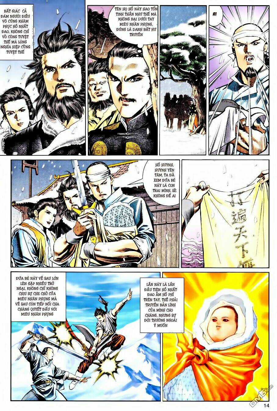 Tuyết Sơn Phi Hồ Liệt Truyện Chapter 2 trang 13