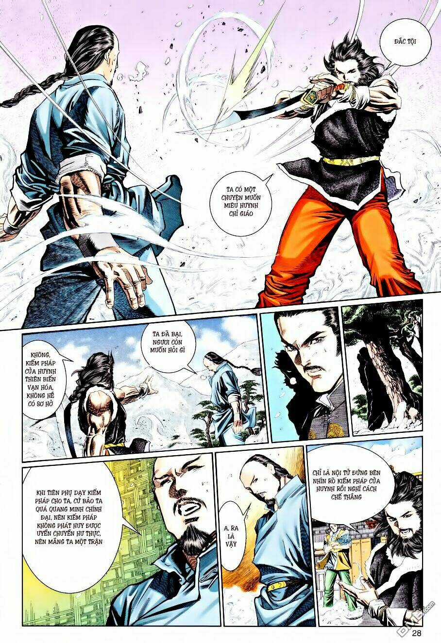 Tuyết Sơn Phi Hồ Liệt Truyện Chapter 2 trang 27