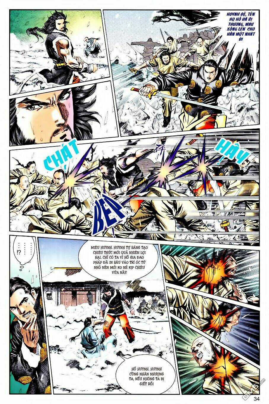 Tuyết Sơn Phi Hồ Liệt Truyện Chapter 2 trang 33