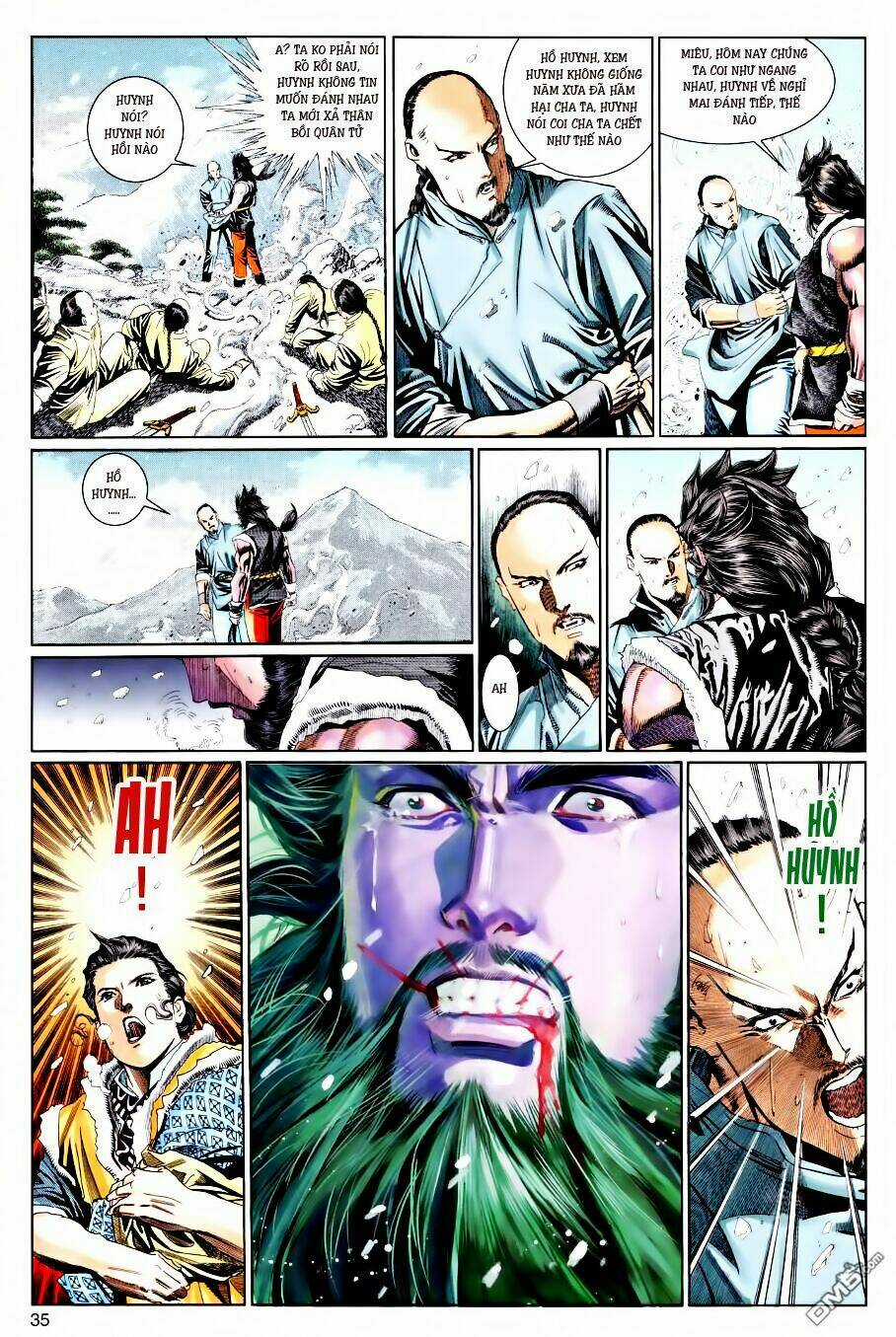 Tuyết Sơn Phi Hồ Liệt Truyện Chapter 2 trang 34