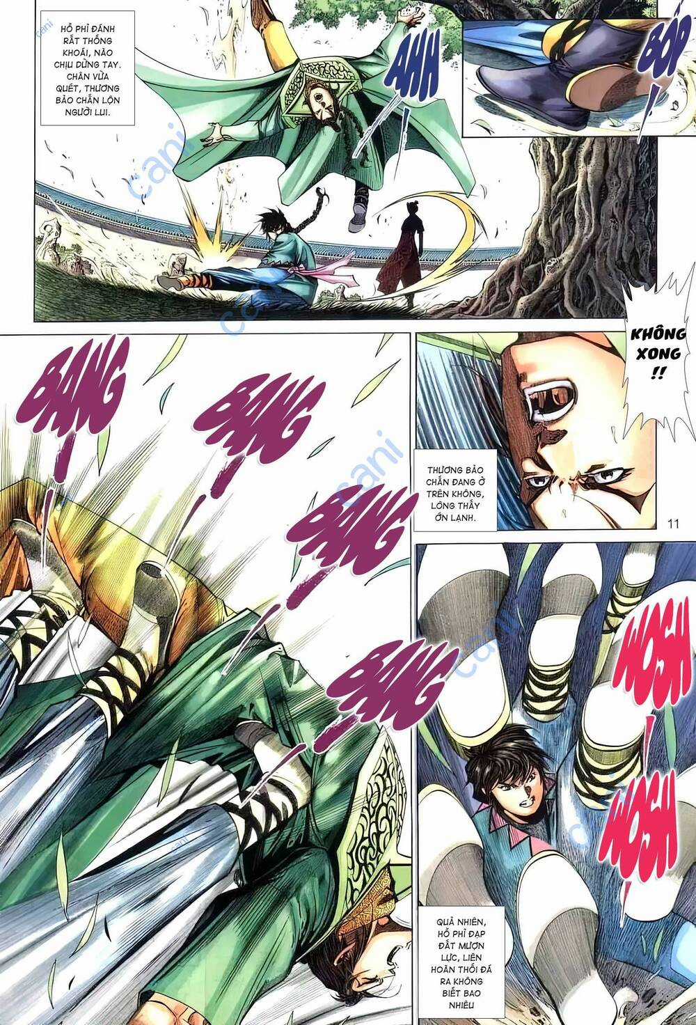 Tuyết Sơn Phi Hồ - Mã Vinh Thành Chapter 11 trang 10