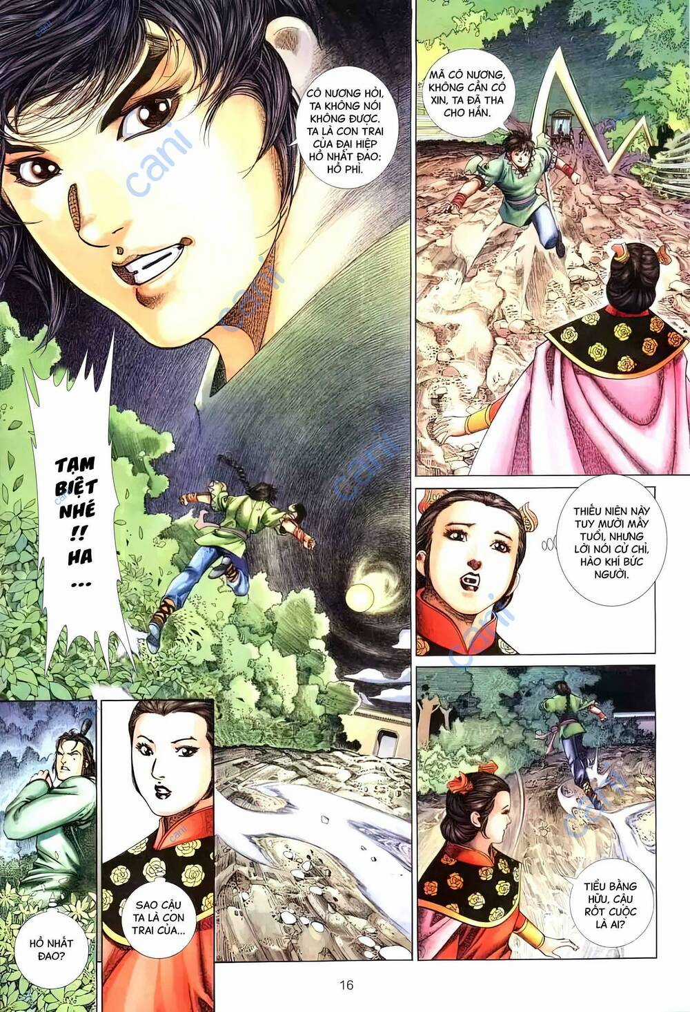 Tuyết Sơn Phi Hồ - Mã Vinh Thành Chapter 11 trang 15