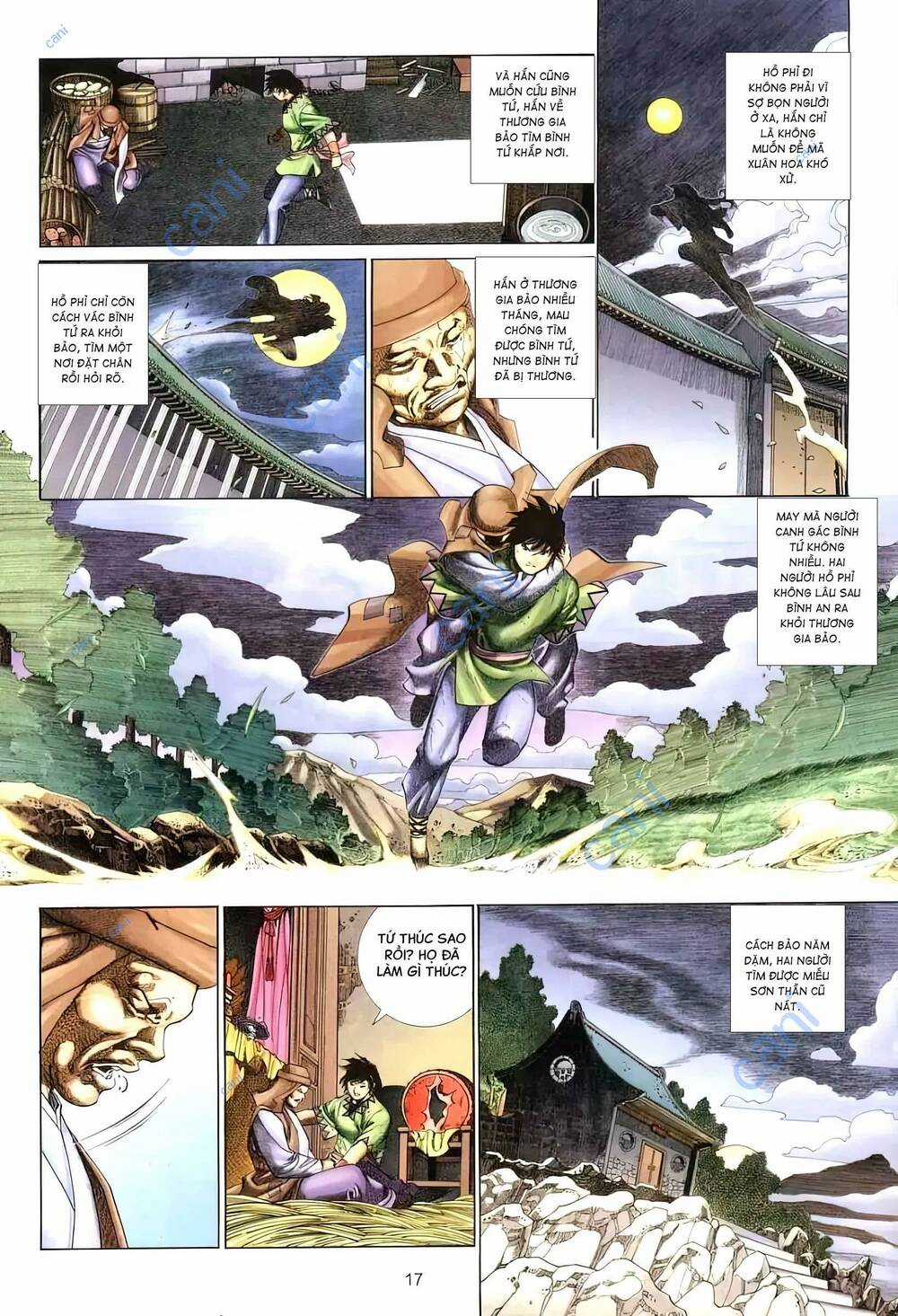 Tuyết Sơn Phi Hồ - Mã Vinh Thành Chapter 11 trang 16