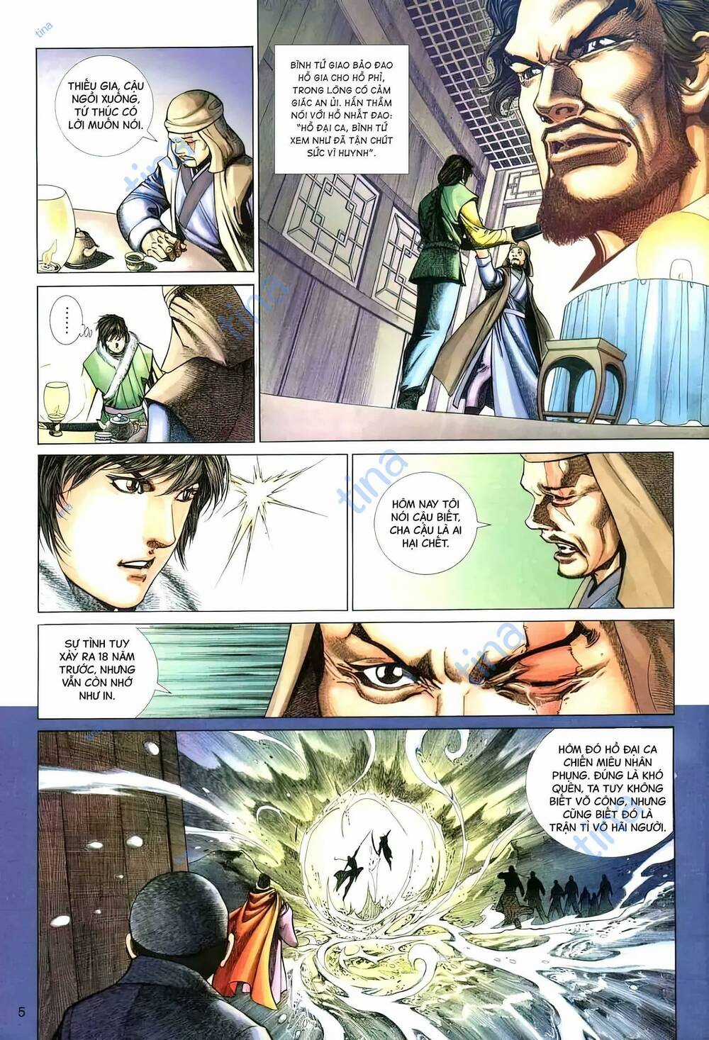 Tuyết Sơn Phi Hồ - Mã Vinh Thành Chapter 15 trang 4