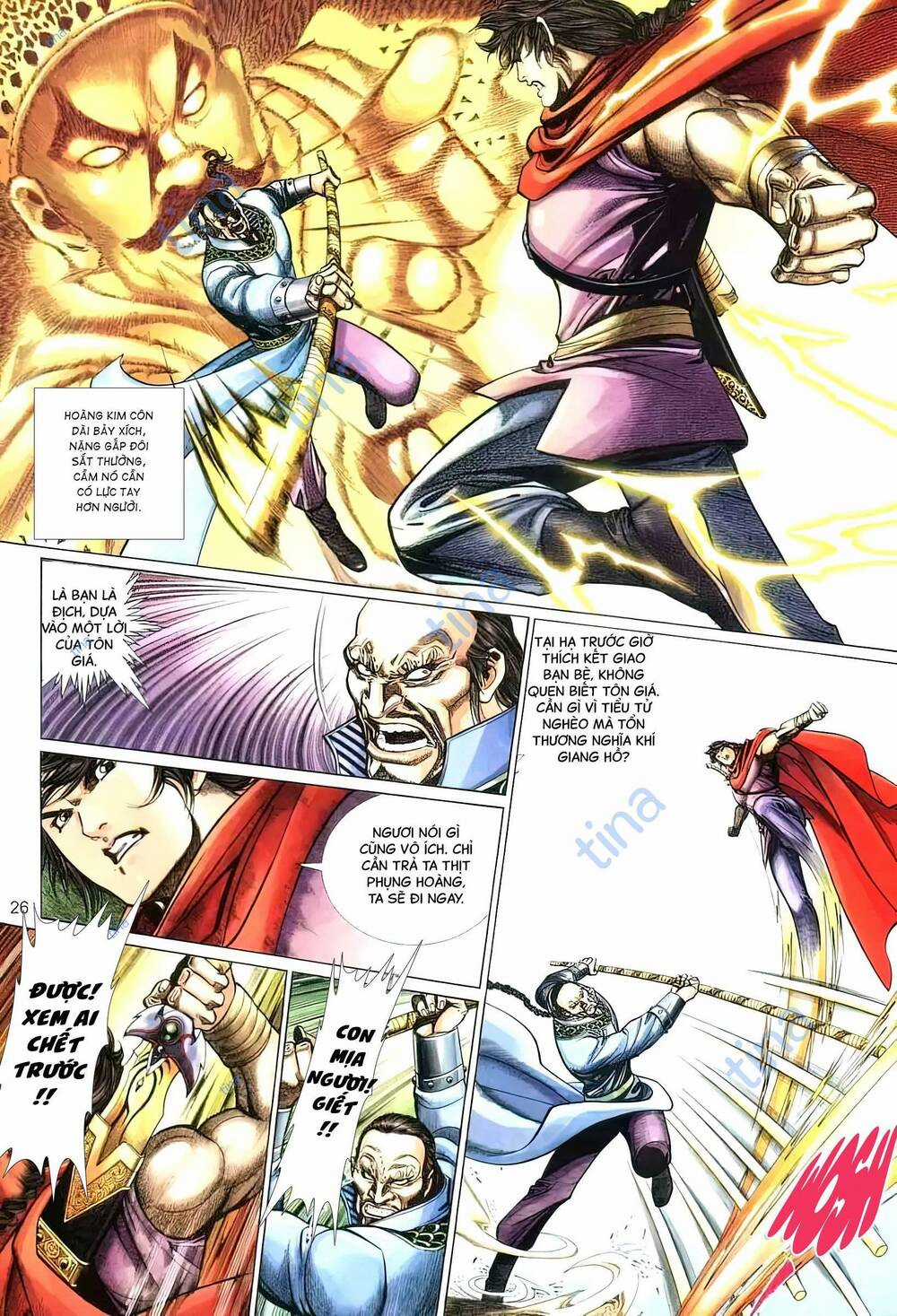 Tuyết Sơn Phi Hồ - Mã Vinh Thành Chapter 16 trang 10