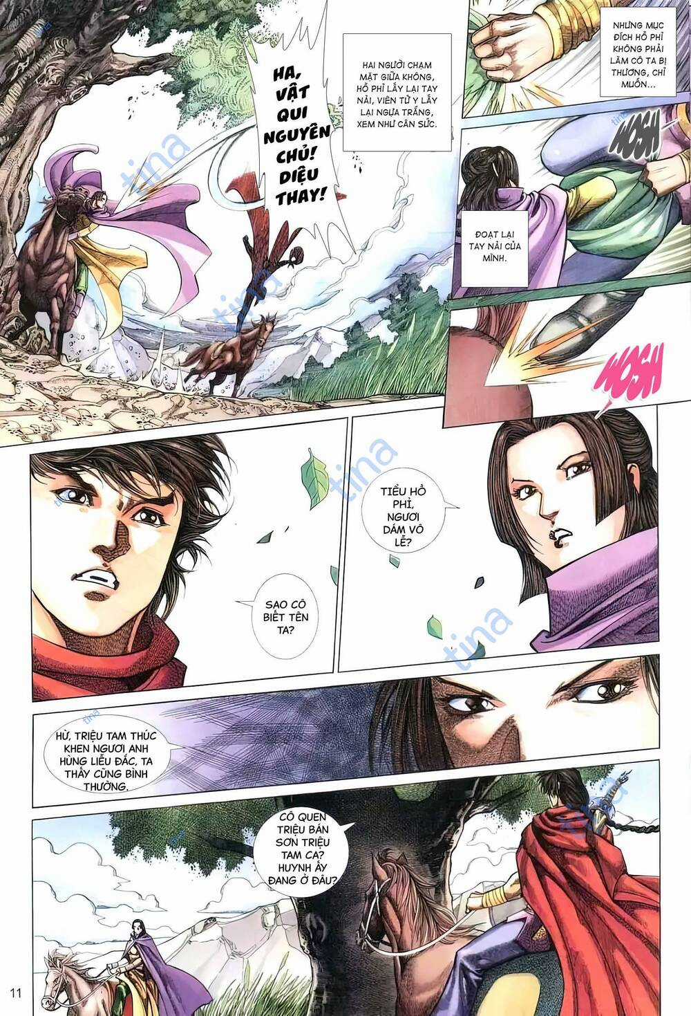 Tuyết Sơn Phi Hồ - Mã Vinh Thành Chapter 17 trang 10