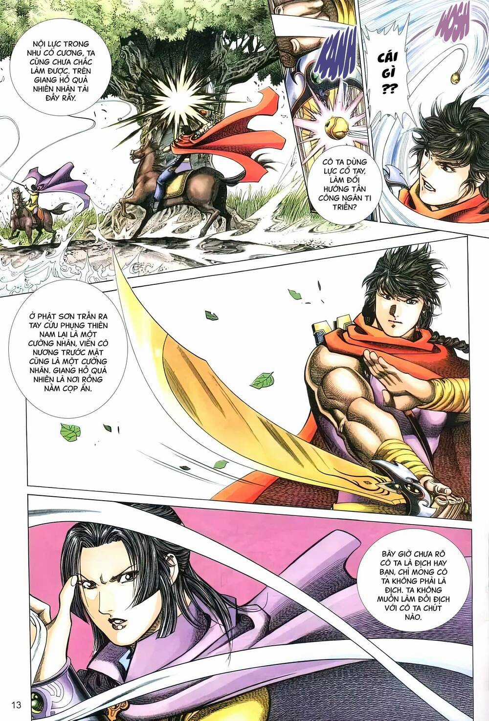 Tuyết Sơn Phi Hồ - Mã Vinh Thành Chapter 17 trang 12