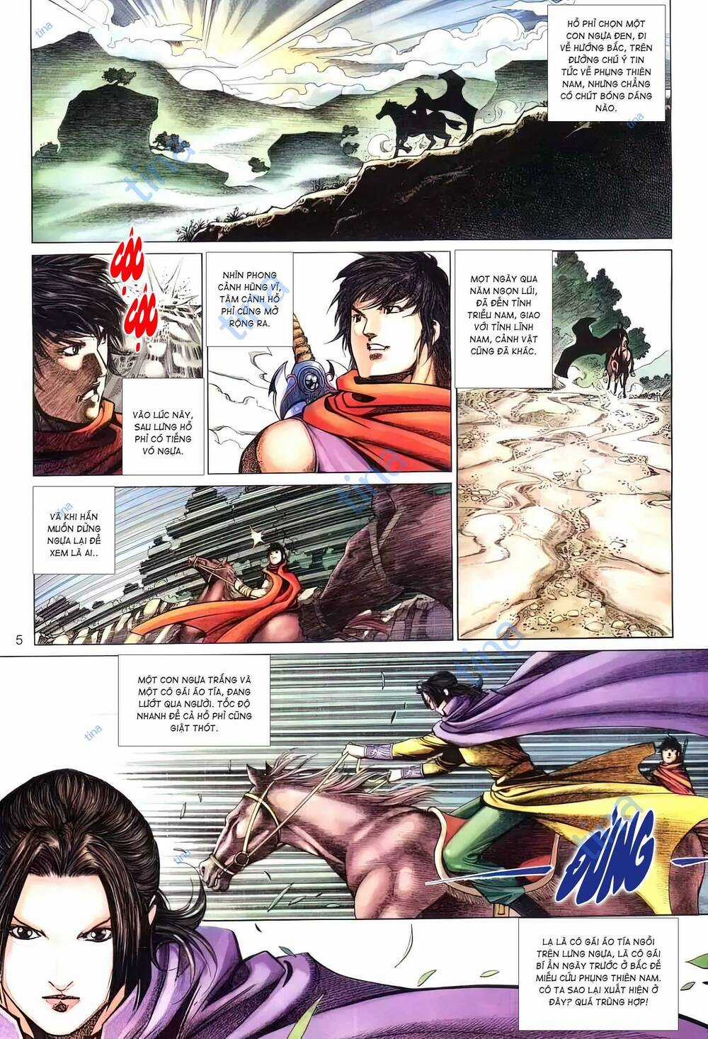 Tuyết Sơn Phi Hồ - Mã Vinh Thành Chapter 17 trang 4