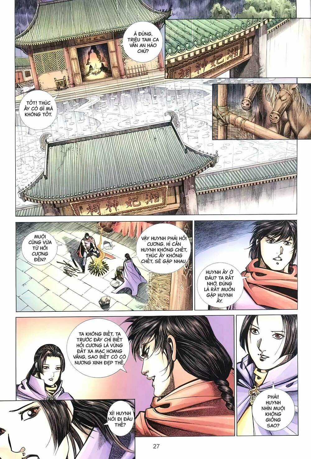 Tuyết Sơn Phi Hồ - Mã Vinh Thành Chapter 18 trang 11