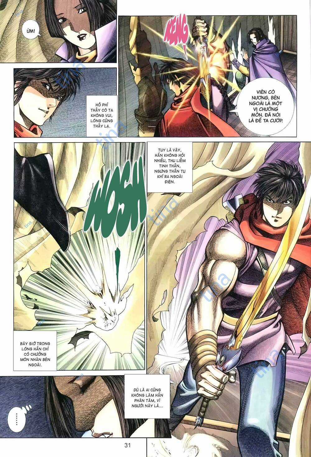 Tuyết Sơn Phi Hồ - Mã Vinh Thành Chapter 18 trang 15